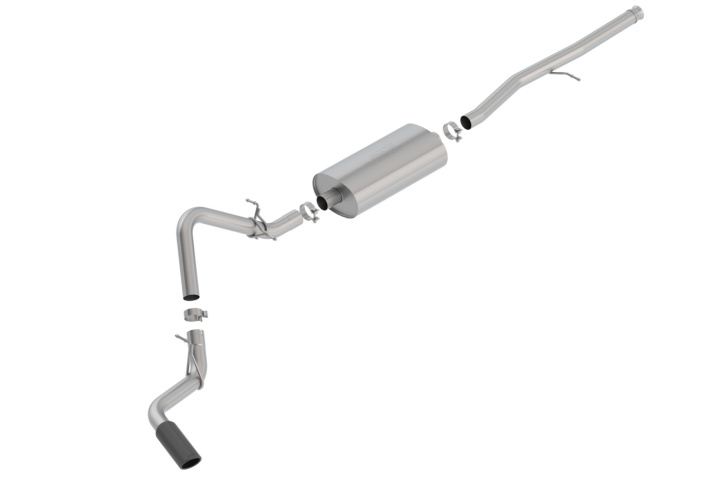 Silverado / Sierra 1500 2019-2022 Cat-Back Exhaust System Touring Borla in the group Select car model / Chevrolet / Silverado 14+ / Tuning / Exhaust at DDESIGN Scandinavia AB (bor140793BC)