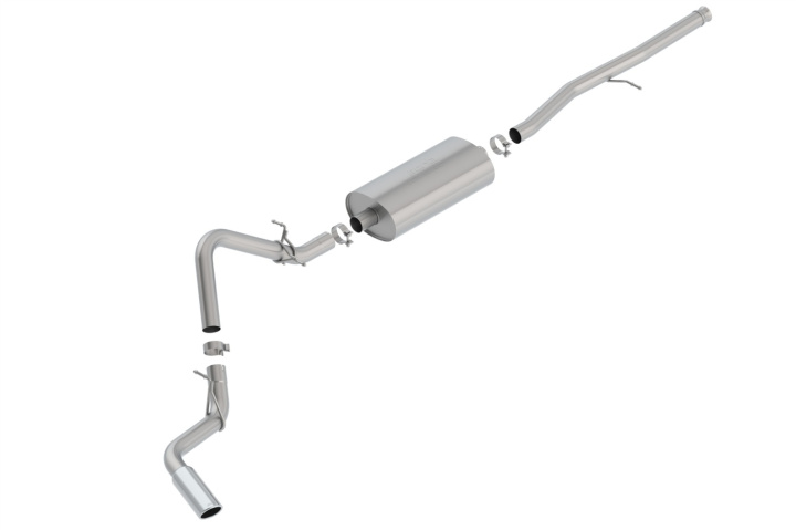 Silverado / Sierra 1500 2019-2022 Cat-Back Exhaust System Touring Borla in the group Select car model / Chevrolet / Silverado 14+ / Tuning / Exhaust at DDESIGN Scandinavia AB (bor140793)