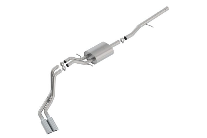 2014-2019 Chevrolet Silverado 1500 / GMC Sierra 1500 Cat-Back Exhaust System ATAKBorla in the group Select car model / Chevrolet / Silverado 14+ / Tuning / Exhaust at DDESIGN Scandinavia AB (bor140797)