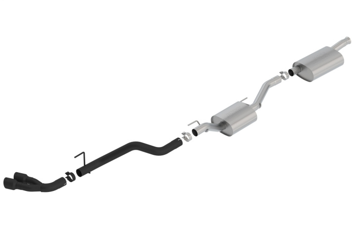 2020-2021 Jeep Gladiator JT Cat-Back Exhaust System Touring Borla in the group Select car model / Jeep / Gladiator JT 2019+ / Tuning at DDESIGN Scandinavia AB (bor140811CB)