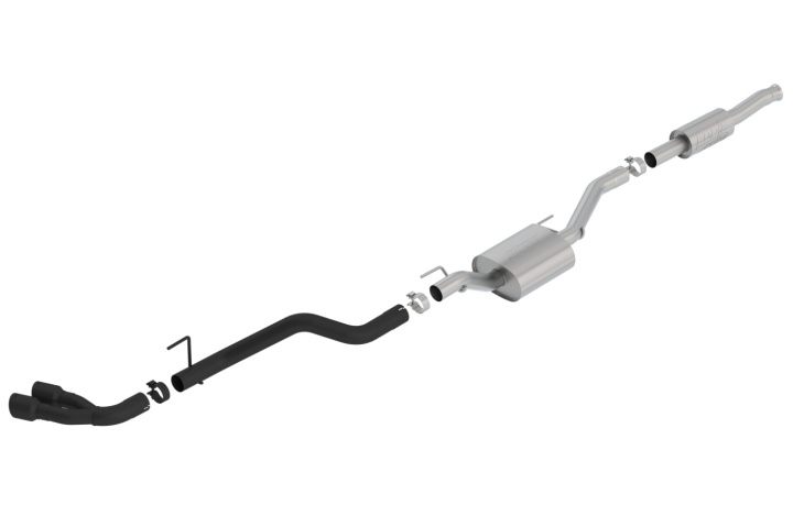 2020-2021 Jeep Gladiator JT Cat-Back Exhaust System ATAK Borla in the group Select car model / Jeep / Gladiator JT 2019+ / Tuning at DDESIGN Scandinavia AB (bor140813CB)