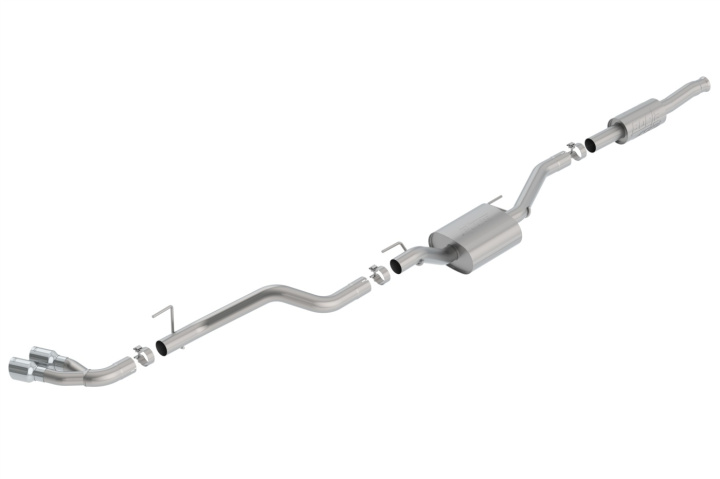2020-2021 Jeep Gladiator JT Cat-Back Exhaust System ATAK Borla in the group Select car model / Jeep / Gladiator JT 2019+ / Tuning at DDESIGN Scandinavia AB (bor140813)