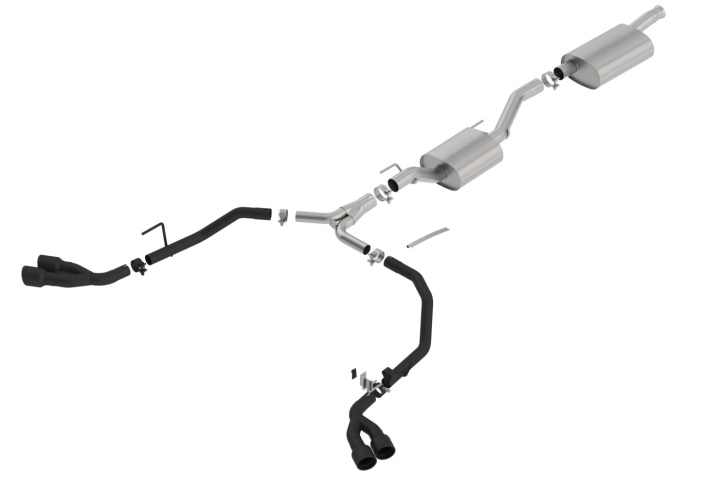 2020-2021 Jeep Gladiator JT Cat-Back Exhaust System Touring Borla in the group Select car model / Jeep / Gladiator JT 2019+ / Tuning at DDESIGN Scandinavia AB (bor140814CB)