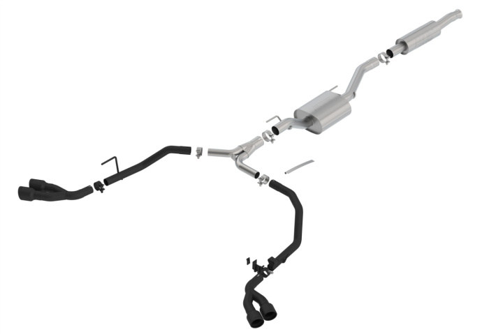 2020-2021 Jeep Gladiator JT Cat-Back Exhaust System ATAK Borla in the group Select car model / Jeep / Gladiator JT 2019+ / Tuning at DDESIGN Scandinavia AB (bor140816CB)