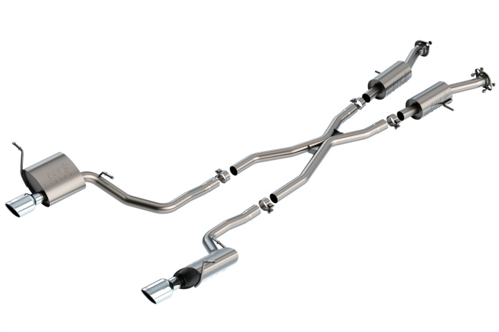 2014-2021 Jeep Grand Cherokee WK2 3.6L V6 Cat-Back Exhaust System S-Type Borla in the group Select car model / Jeep / Grand Cherokee WK2 2011-2020 / Tuning at DDESIGN Scandinavia AB (bor140835)