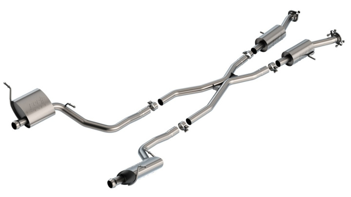 2014-2021 Jeep Jeep Grand Cherokee WK2 Cat-Back Exhaust System S-Type Borla in the group Select car model / Jeep / Grand Cherokee WK2 2011-2020 / Tuning at DDESIGN Scandinavia AB (bor140836)