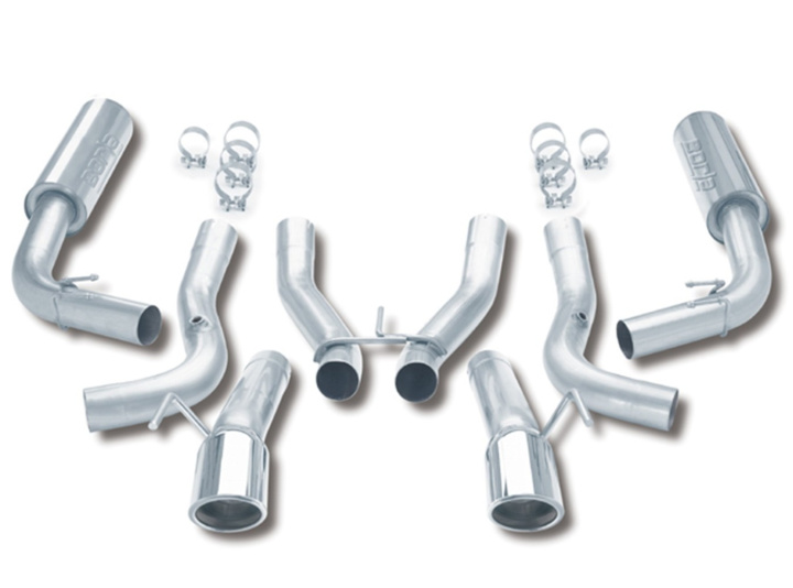 1996-2002 Dodge Viper GTS / RT-10 Cat-Back Exhaust System S-Type Borla in the group Select car model / Dodge / Viper / Tuning / Exhaust at DDESIGN Scandinavia AB (bor14663)
