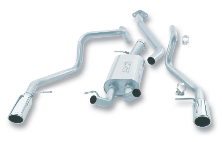 1999-2007 Chevrolet Silverado 1500 / GMC Sierra 1500 Cat-Back Exhaust System Borla in the group Select car model / Chevrolet / Silverado 99-07 / Tuning / Exhaust at DDESIGN Scandinavia AB (bor14824)
