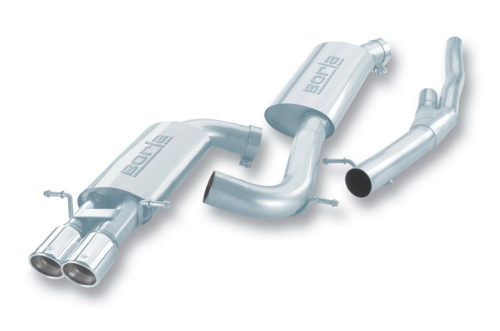 Audi (B5) S4 2000-2002 Cat-Back Exhaust System Borla in the group Select car model / Audi / A4 - S4 - RS4 (B5) 1994-2001 / Tuning / Exhaust at DDESIGN Scandinavia AB (bor14902)
