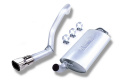 2000-2006 Jeep Wrangler TJ Cat-Back Exhaust System Touring Borla