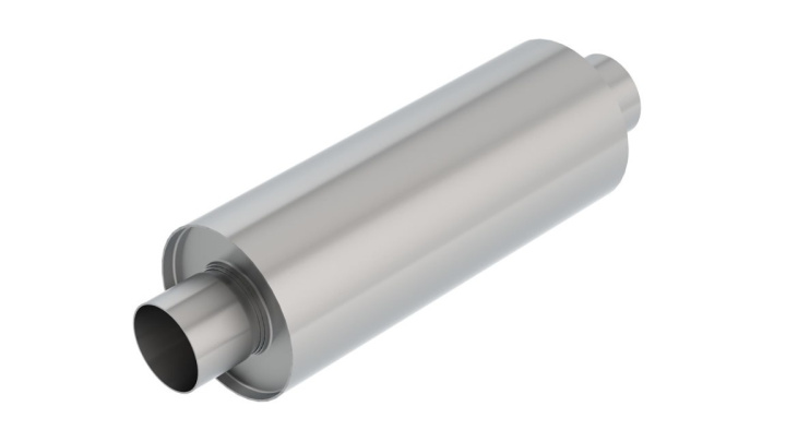 XR-1? Multi-Core Racing Muffler 3in Center Inlet / 3in Center Outlet 6.25in Round x 16in Long Body Rotary Engine Equipped Vehicles Borla in the group Tuning / Exhaust and Manifold / Mufflers & Inserts / Borla Muffler at DDESIGN Scandinavia AB (bor400373)