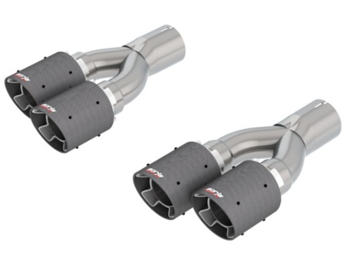 2018-2021 Jeep Grand Cherokee Trackhawk WK2 Tip Kit Dual Round Angle-Cut Carbon Fiber - Bright Borla in the group Select car model / Jeep / Grand Cherokee WK2 2011-2020 / Tuning at DDESIGN Scandinavia AB (bor60673CF)