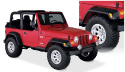 Jeep Wrangler 1997–2006 Fender Flares Pocket Style 4Pc Bushwacker