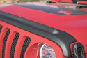 Jeep 392 2018–2026 Trail Armor Hood Stone Guard; Black Bushwacker