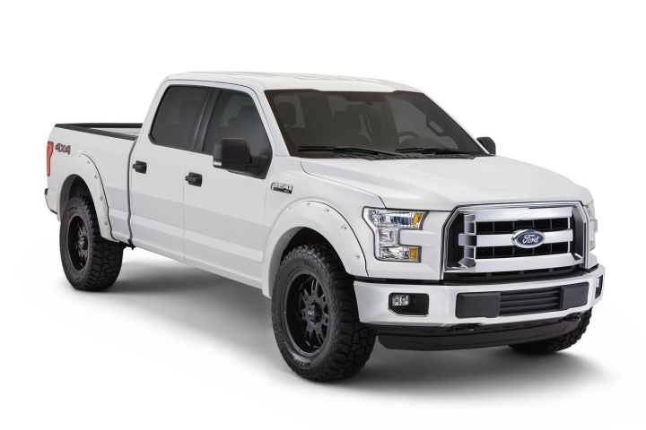 Ford F 250/350 2020–2022 Fender Flares Pocket Style-Color Oxford White Smooth Finish 4 Pc Bushwacker in the group Select car model / Ford / F-250 - F-350 17+ / Styling at DDESIGN Scandinavia AB (bus20942-12)