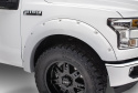 Ford F 250/350 2020–2022 Fender Flares Pocket Style-Color Oxford White Smooth Finish 4 Pc Bushwacker