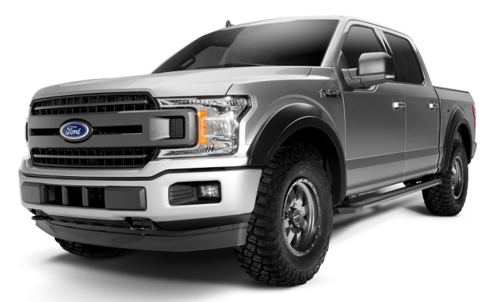 Ford F 150 2018–2020 Fender Flares Extend-A-Fender Style 4Pc Bushwacker in the group Select car model / Ford / F-150 15+ / Styling at DDESIGN Scandinavia AB (bus20947-02)