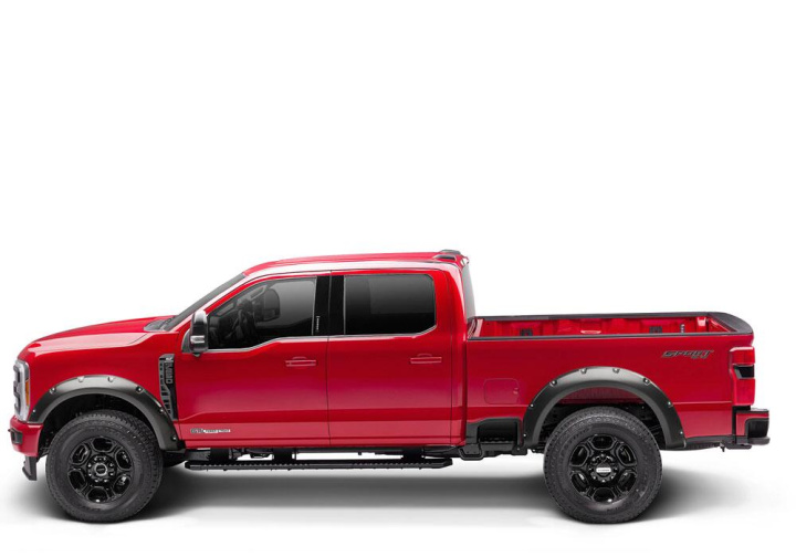 Ford F 250/350 2023–2026 Fender Flares Pocket Style 4Pc Bushwacker in the group Select car model / Ford / F-250 - F-350 17+ / Styling at DDESIGN Scandinavia AB (bus20969-02)