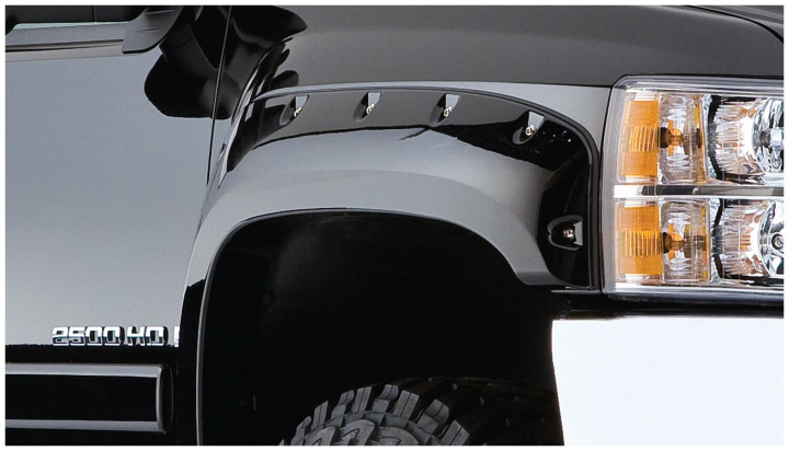 GMC Sierra 1500/2500/3500 2007–2014 Fender Flares Cutout Style 4Pc Bushwacker in the group Select car model at DDESIGN Scandinavia AB (bus40947-02)