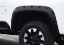 Chevrolet Silverado 3500 / 2500 HD 2020-2023 Pocket Style Flares (4 pcs) Black Bushwacker