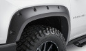 Chevrolet Silverado 2500/3500 2020–2026 Fender Flares Forge Style 4pc Bushwacker