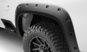 Chevrolet Silverado 2500/3500 2020–2026 Fender Flares Forge Style 4pc Bushwacker