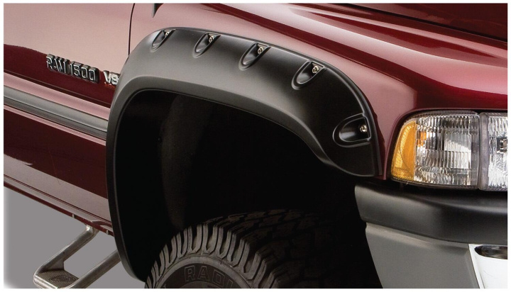 Dodge Ram 1500/2500/3500 2002–2009 Fender Flares Pocket Style 4Pc Bushwacker in the group Select car model / Dodge / Ram 01-08 / Styling at DDESIGN Scandinavia AB (bus50907-02)