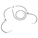Toyota AE86 1983-1987 Brake Line Kit Hydro HB Chase Bays
