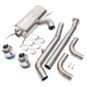 Titanium Catback Exhaust System SUBARU BRZ, SCION FR-S, TOYOTA GR86 COBB Tuning