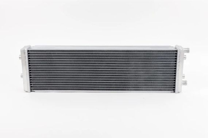 Dual-Pass Cross Flow Heat Exchanger with 3/4