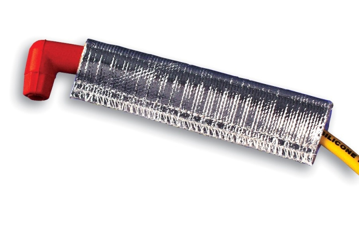 3/4\'\' x 6\'\' 4-pack Aluminum Plug Wire Sheath DEI in the group Tuning / Thermal insulation & Cable protection / Ignition system Heat protection at DDESIGN Scandinavia AB (dei010409)