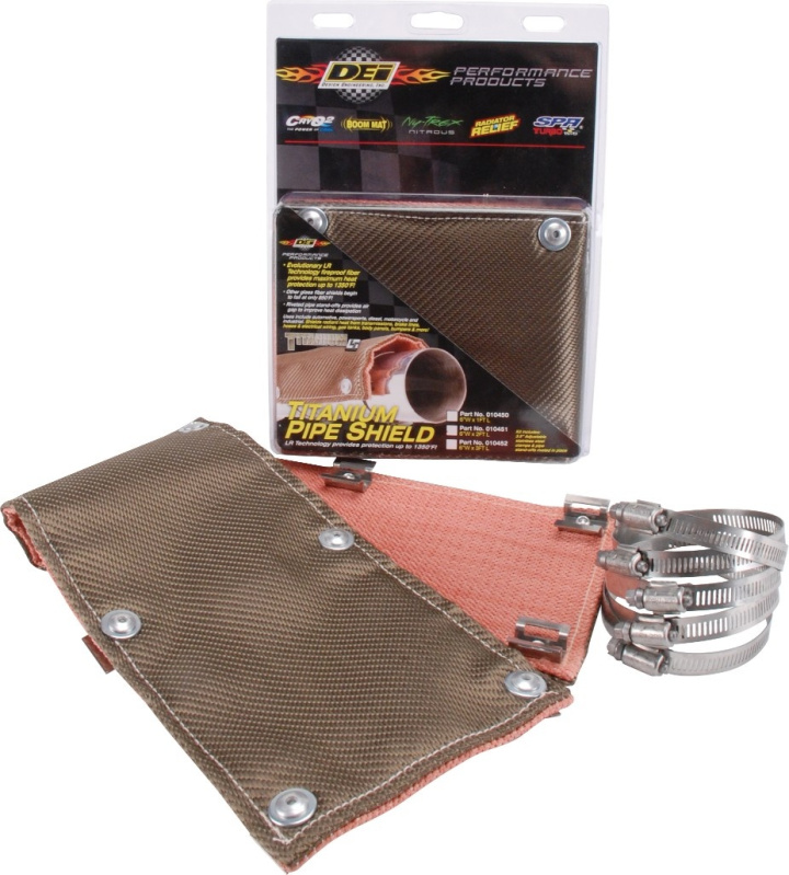 6\'\' w x 3ft w/Stainless Steel Clamps Titanium Pipe Shield DEI in the group Tuning / Thermal insulation & Cable protection / Sheets & Larger Heat Shields at DDESIGN Scandinavia AB (dei010452)