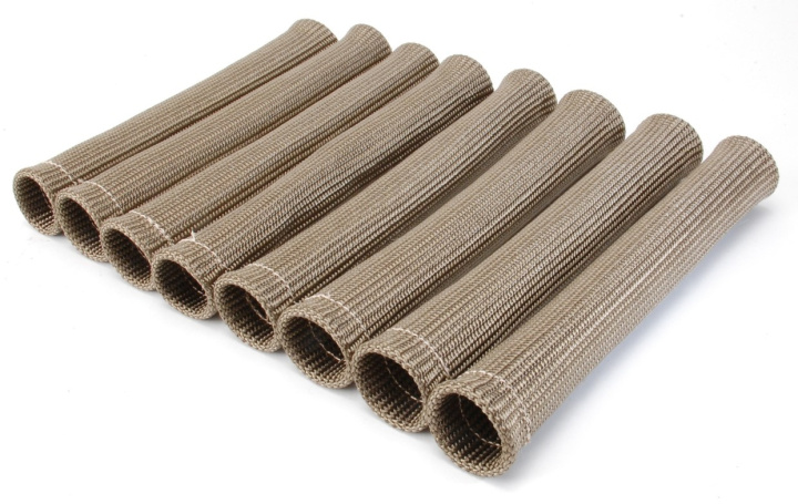 8\'\' 8-pack No Ring Titanium Protect-A-Boots DEI in the group Tuning / Thermal insulation & Cable protection / Ignition system Heat protection at DDESIGN Scandinavia AB (dei010544)