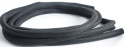 5mm-3/16\'\' x 20 Black Easy Loom Split Wire Sleeve DEI