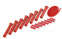 8 Cylinder Red Protect-A-Boot & Wire Kit DEI