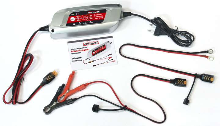 Battery Charger 12v / 120ah - 5A Charge Capacity Dino Kraftpaket in the group Universal products / Motorsport products / Tools & Accessories / Tools & Garage Accessories at DDESIGN Scandinavia AB (dk-119000430641)