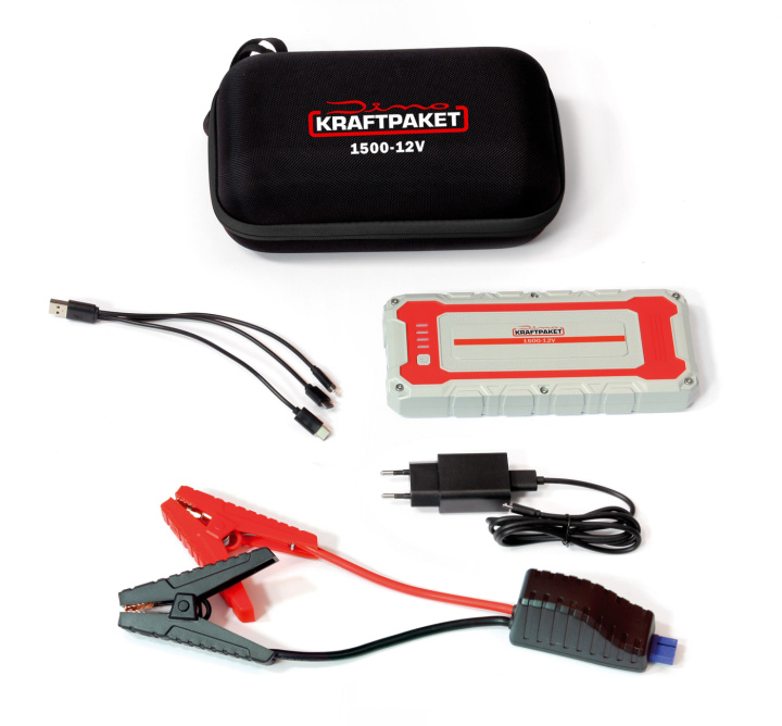 Help Starter med Powerbank 12v - 1500A Dino Kraftpaket in the group Universal products / Motorsport products / Tools & Accessories / Tools & Garage Accessories at DDESIGN Scandinavia AB (dk-119002510641)