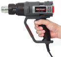 Heat Air Gun 50-650grader / 2000w med LCD-Display Dino Kraftpaket