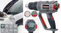 Heat Air Gun 50-650grader / 2000w med LCD-Display Dino Kraftpaket