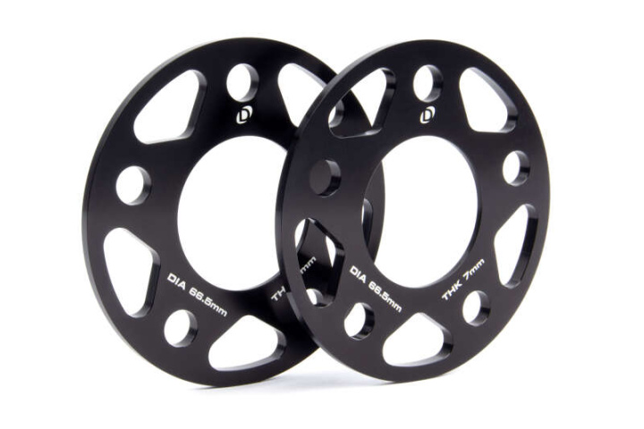 Dinan Spacers; 5x112 - 66.5mm CB - 7mm Thick in the group Select car model at DDESIGN Scandinavia AB (dnnD210-2025)