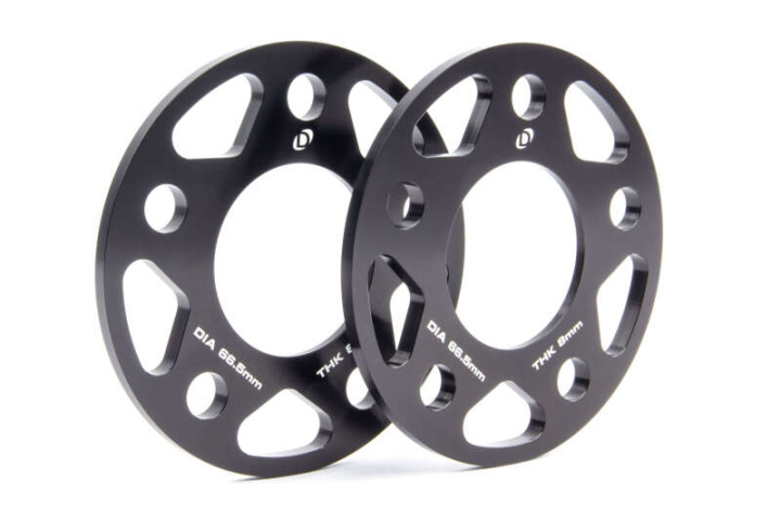 Dinan Spacers; 5x112 - 66.5mm CB - 8mm Thick in the group Select car model at DDESIGN Scandinavia AB (dnnD210-2026)