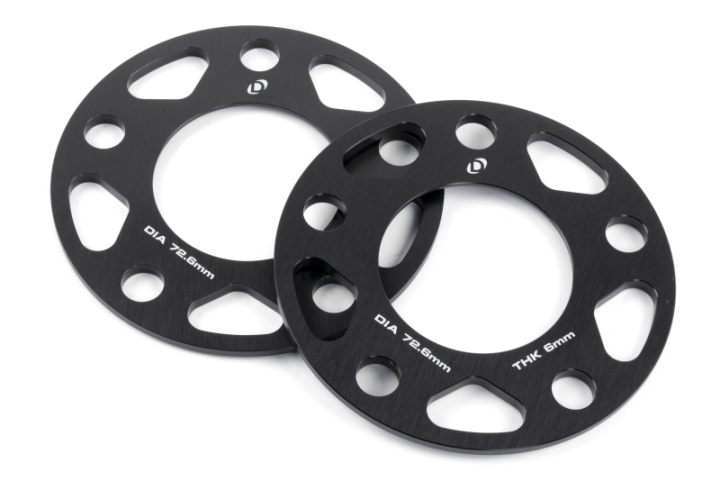 Dinan Spacers; 5x120 - 72.6mm CB - 6mm Thick in the group Select car model at DDESIGN Scandinavia AB (dnnD210-2036)