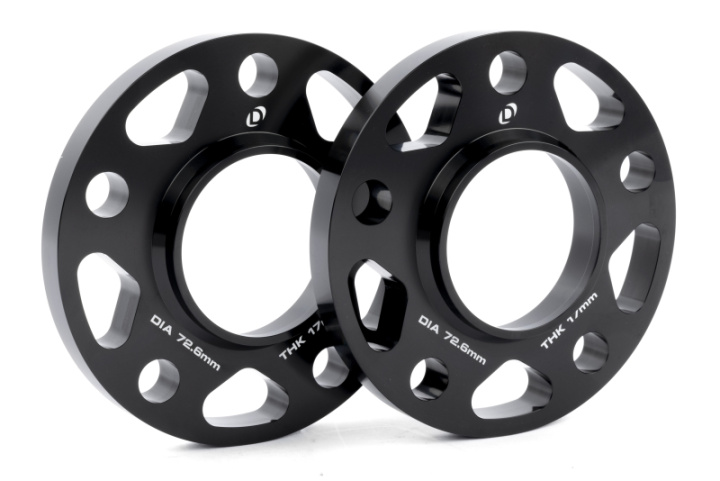 Dinan Spacers; 5x120 - 72.6mm CB - 17mm Thick in the group Select car model at DDESIGN Scandinavia AB (dnnD210-2042)