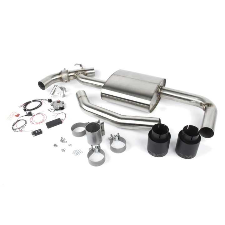 Dinan Valved Axle-Back Exhaust - 2017-2024 MINI Countryman S / Clubman S in the group Select car model at DDESIGN Scandinavia AB (dnnD660-0083-BLK)