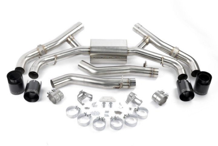 Dinan Valved Axle-Back Exhaust - 2020-2026 BMW X5M/X6M in the group Select car model at DDESIGN Scandinavia AB (dnnD660-0090-BLK)