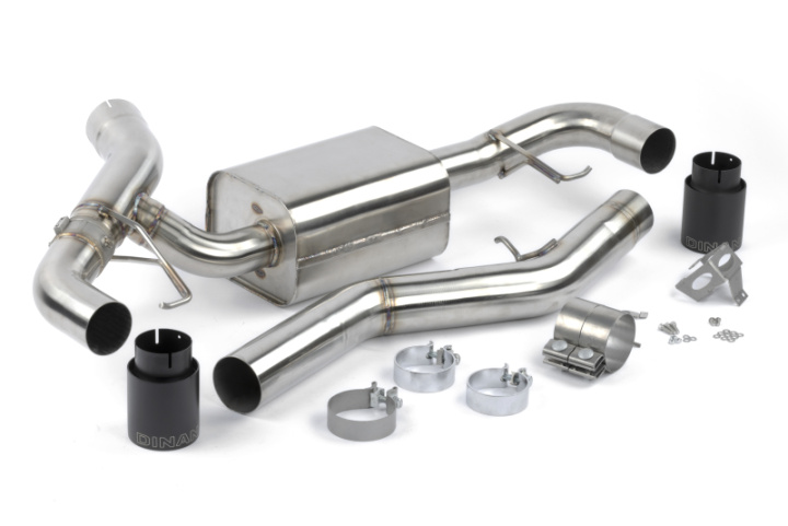 Dinan Valved Axle-Back Exhaust - 2019-2024 BMW 330i/430i in the group Select car model at DDESIGN Scandinavia AB (dnnD660-0091-BLK)