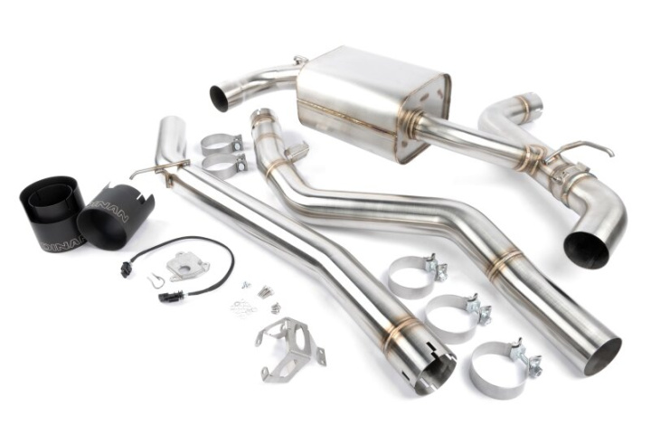 Dinan Valved Cat-Back Exhaust - 2020-2026 Toyota GR Supra 3.0 in the group Select car model at DDESIGN Scandinavia AB (dnnD660-0096-BLK)
