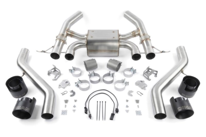 Dinan Valved Axle-Back Exhaust - 2023-2026 BMW M2 in the group Select car model at DDESIGN Scandinavia AB (dnnD660-0100-BLK)