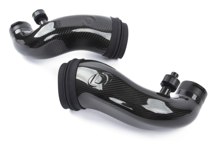 Dinan Turbo Inlet Pipes - 2018-2025 BMW M5/M8 in the group Select car model at DDESIGN Scandinavia AB (dnnD760-0053)