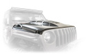 18+ Jeep JL Heat Dispersion Hood - Primer Black DV8 Offroad